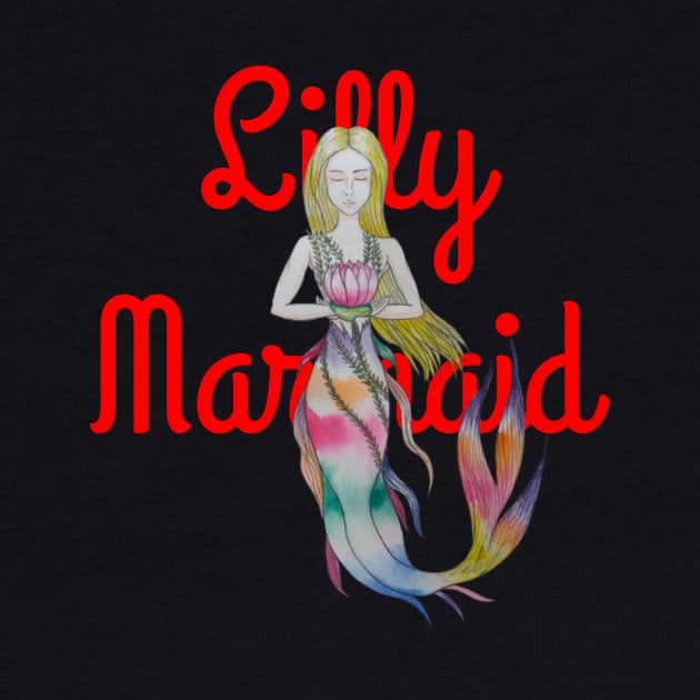 Beautiful lilly marmaid by Mkt design